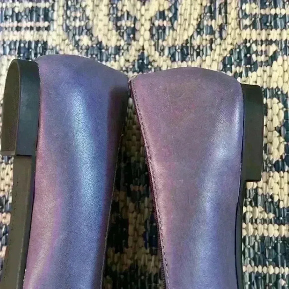 Adrienne Vittadini Blue buckle detail flat shoe Bernadine size 6 - Picture 13 of 14